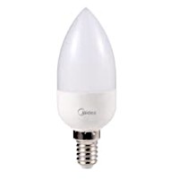 MIDEA Indoor LED Light Candle Bulb 5W 6500K E14